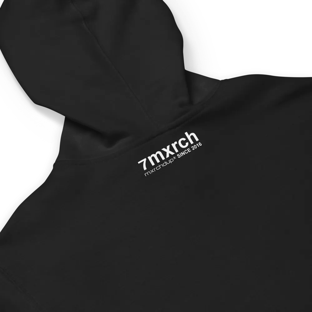 7mxrch Zip-Up Embroided Smile Hoodie product image (9)