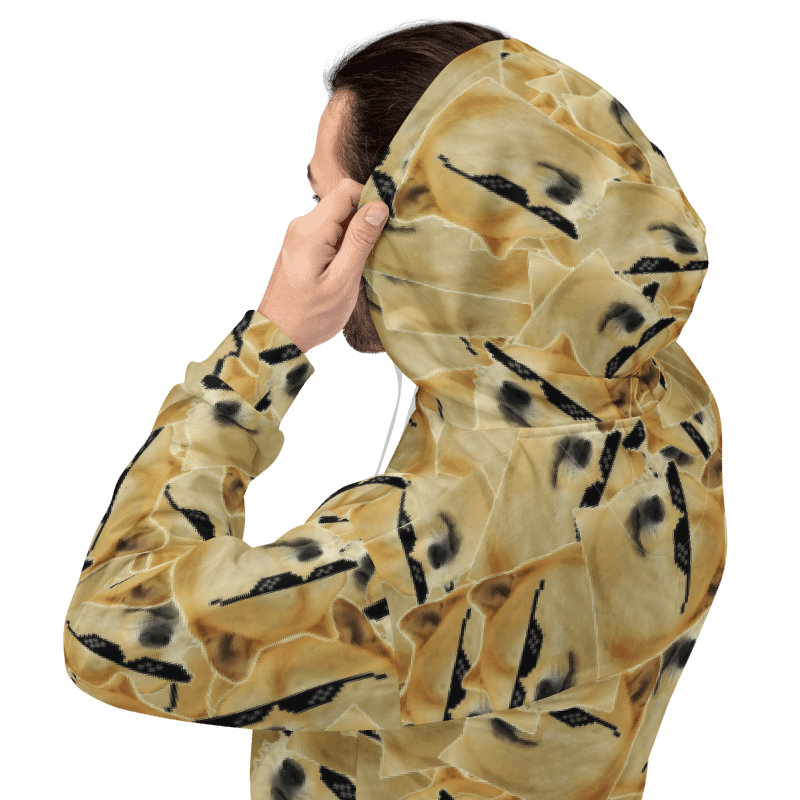 $DOGE Full Printed Unisex Hoodie product image (6)