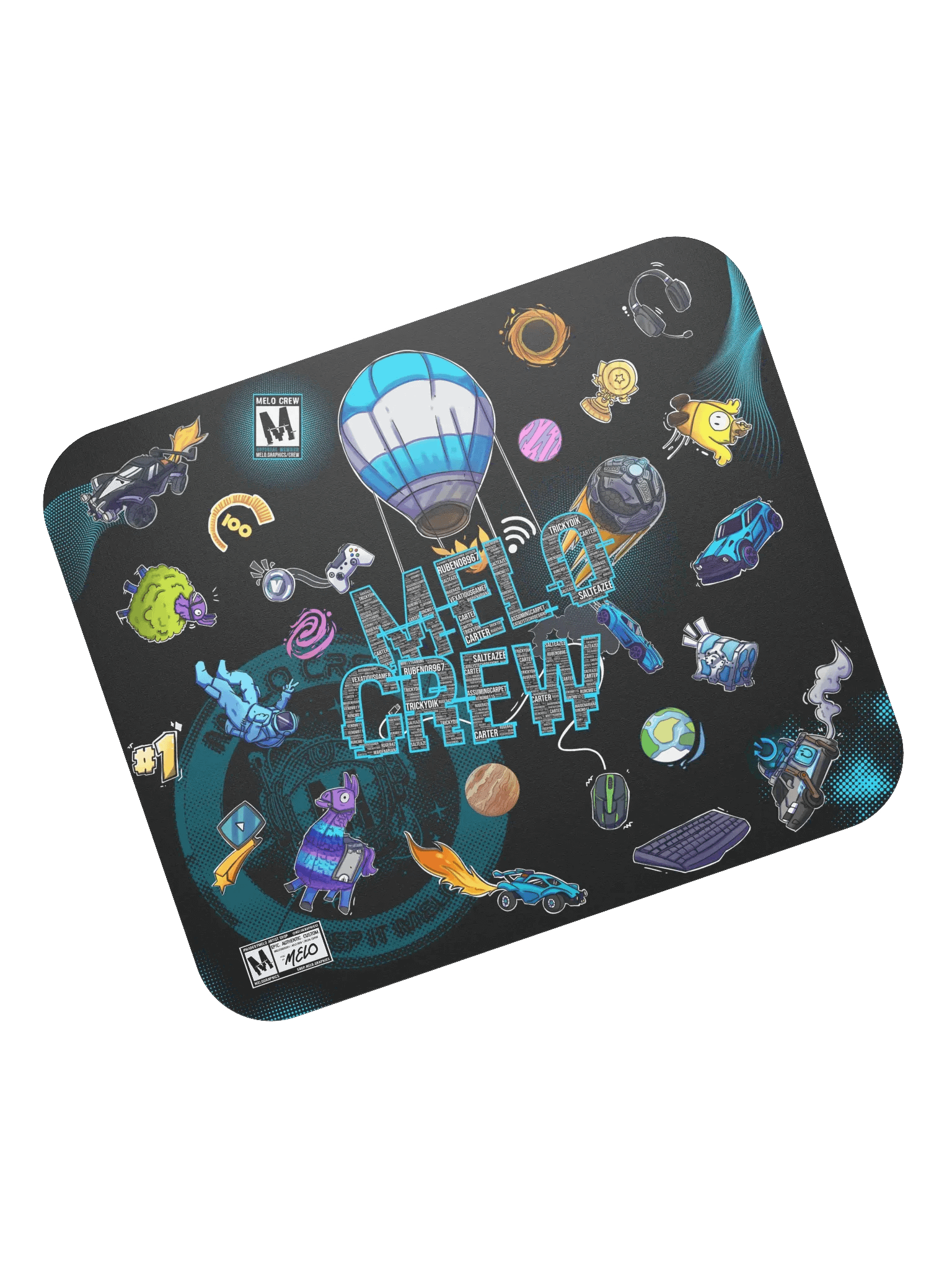 #MELOtober 2024 Personalized MELO CREW Chaos - Mouse Pad | #MadeByMELO product image (10)