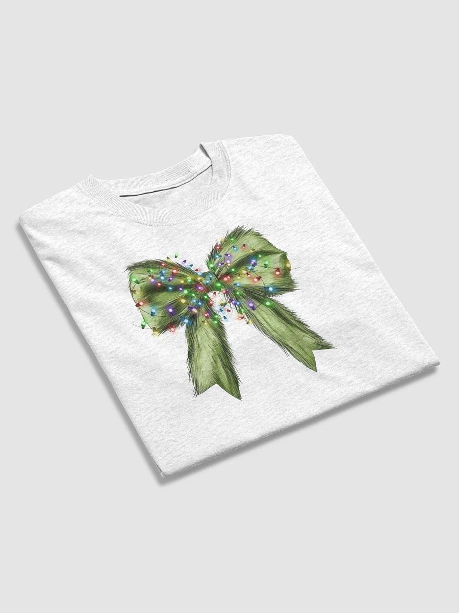 Festive Lighted Ribbon Bow T-Shirt product image (14)
