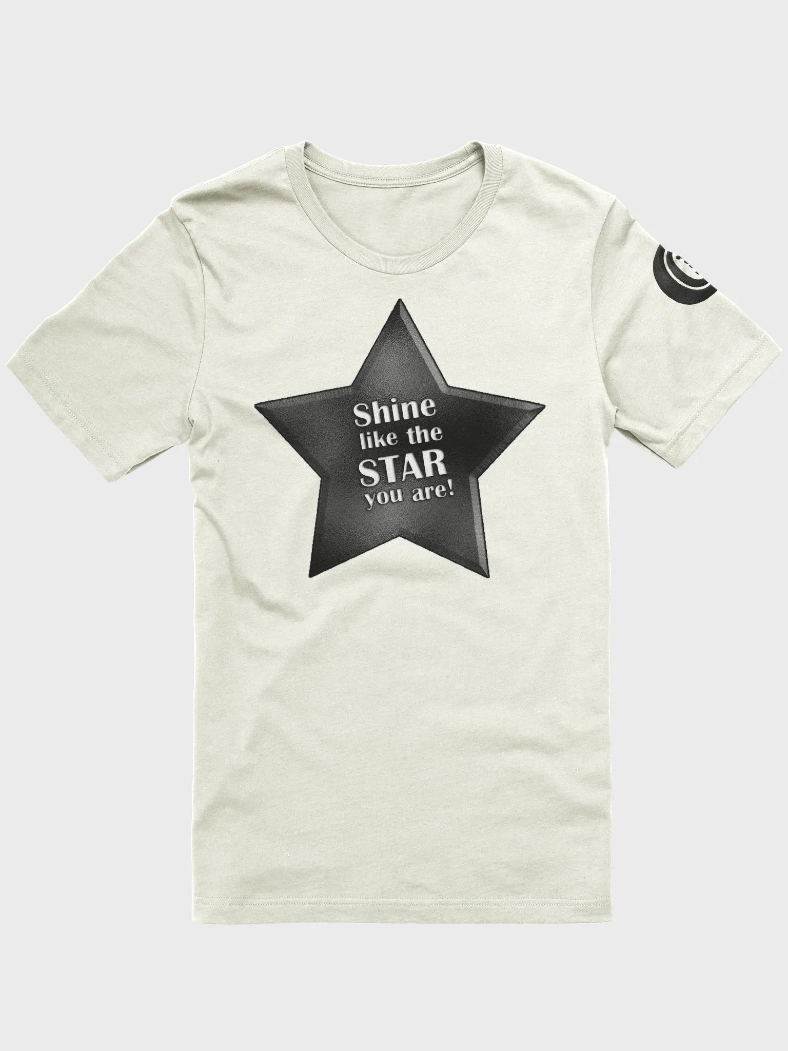Shine Like the Star You Are! (dark star dark text) product image (9)