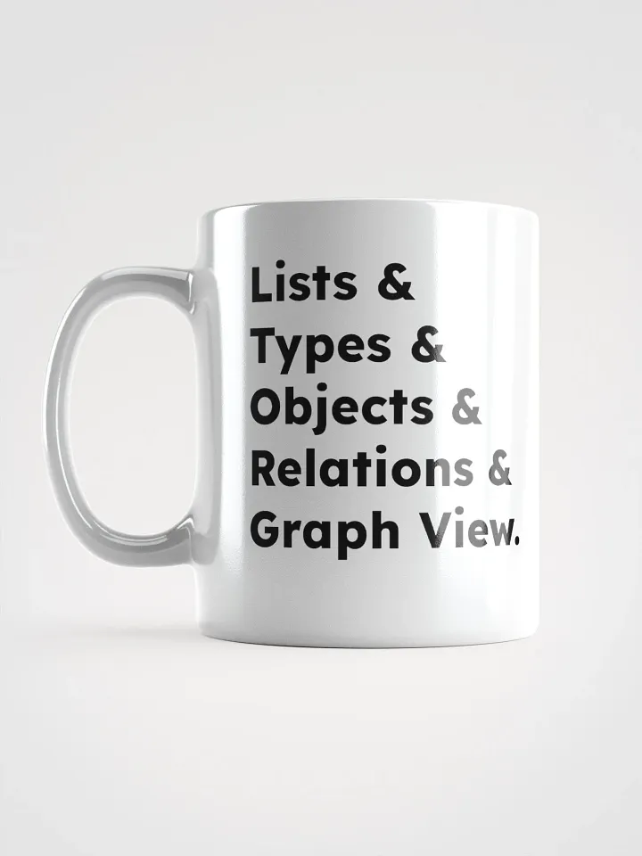 Mug - Anytype Lists and Types and more product image (1)