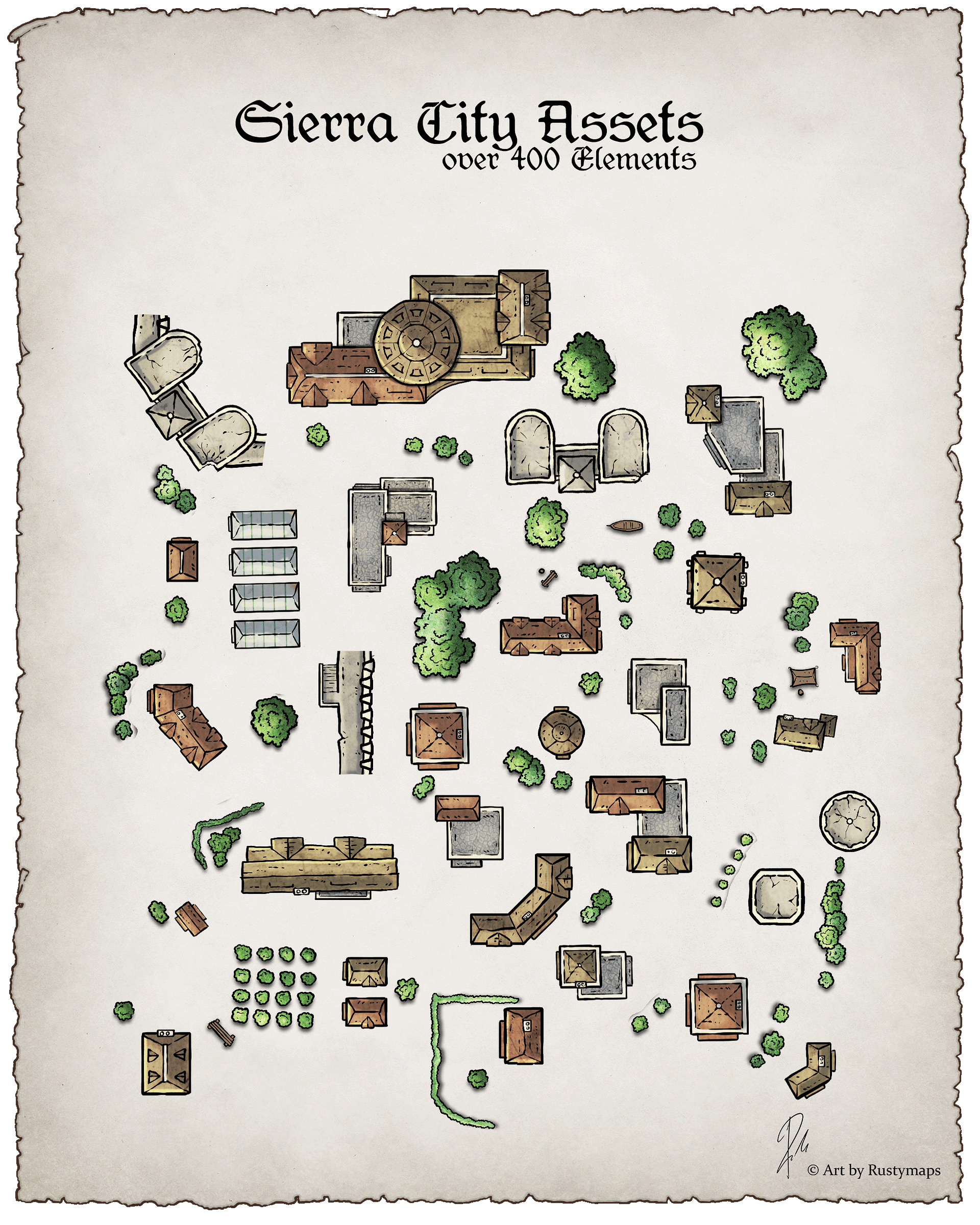 Sierra City Assets Pack product image (1)