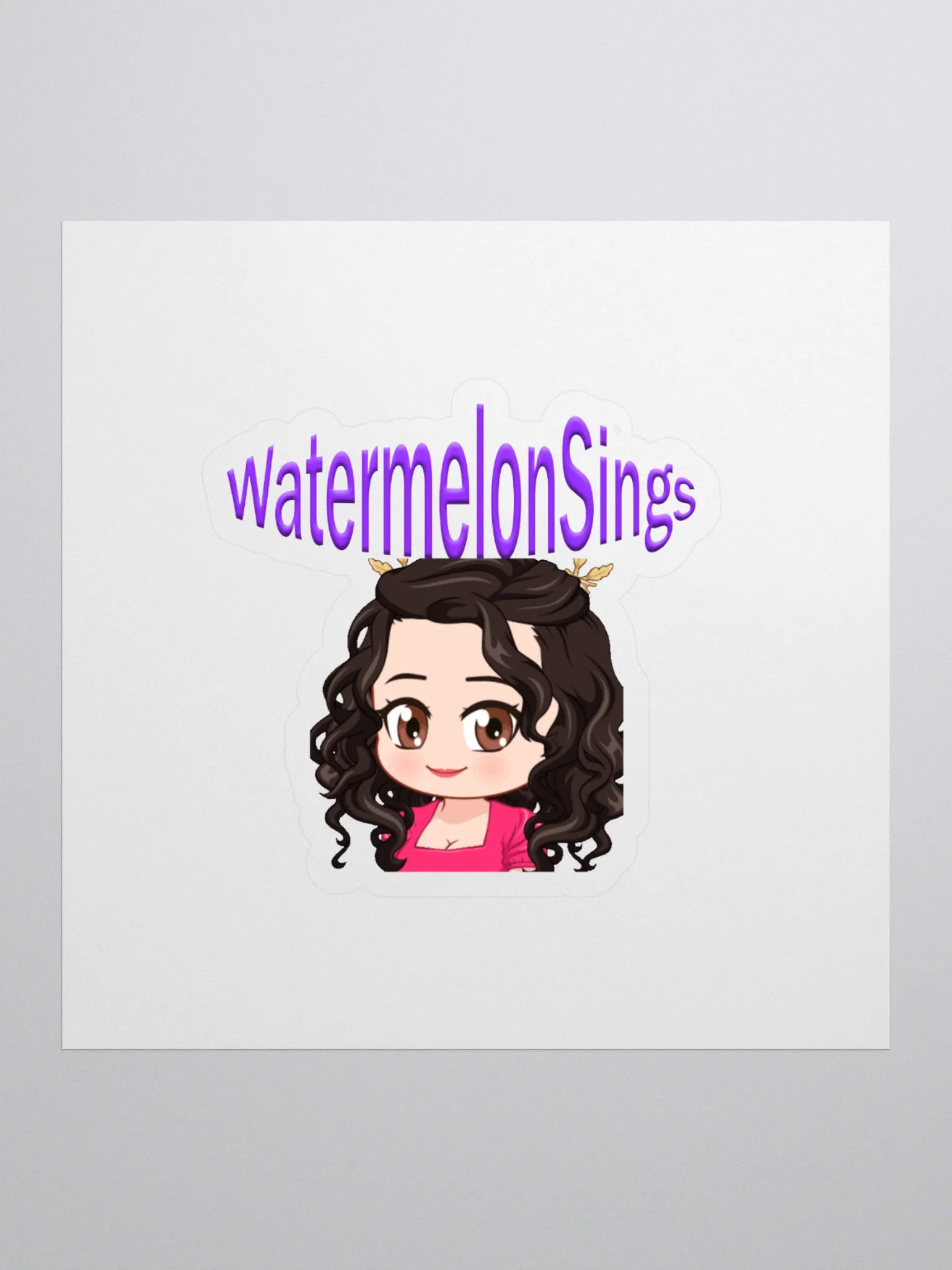 WatermelonSings Sticker product image (1)