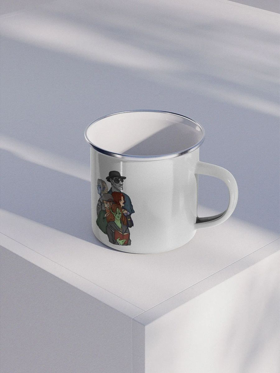 The Long Rest | Enamel Mug product image (2)