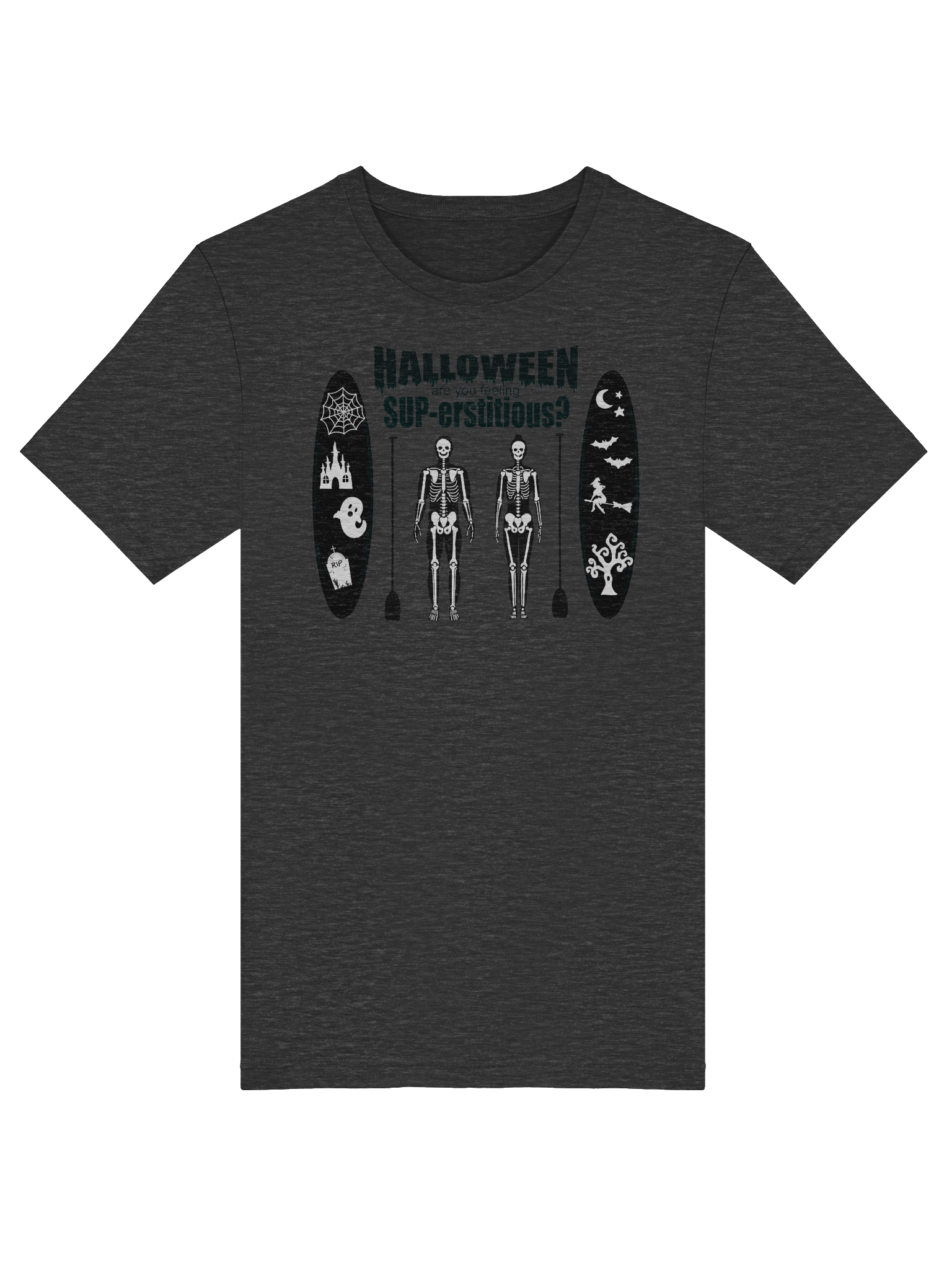 Spooky SUPerstitious Silhouette Halloween T-Shirt product image (22)