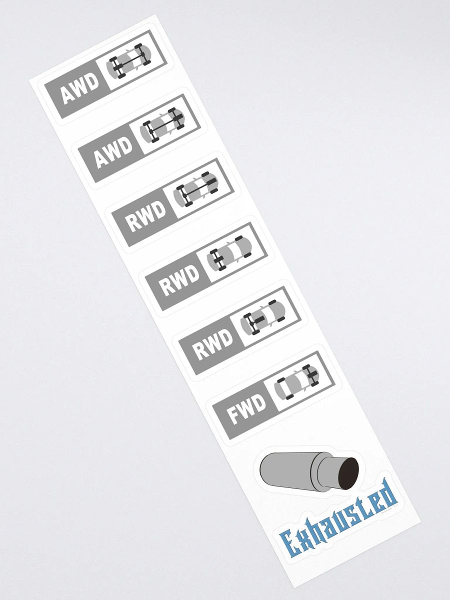 Drivetrain sticker set product image (2)