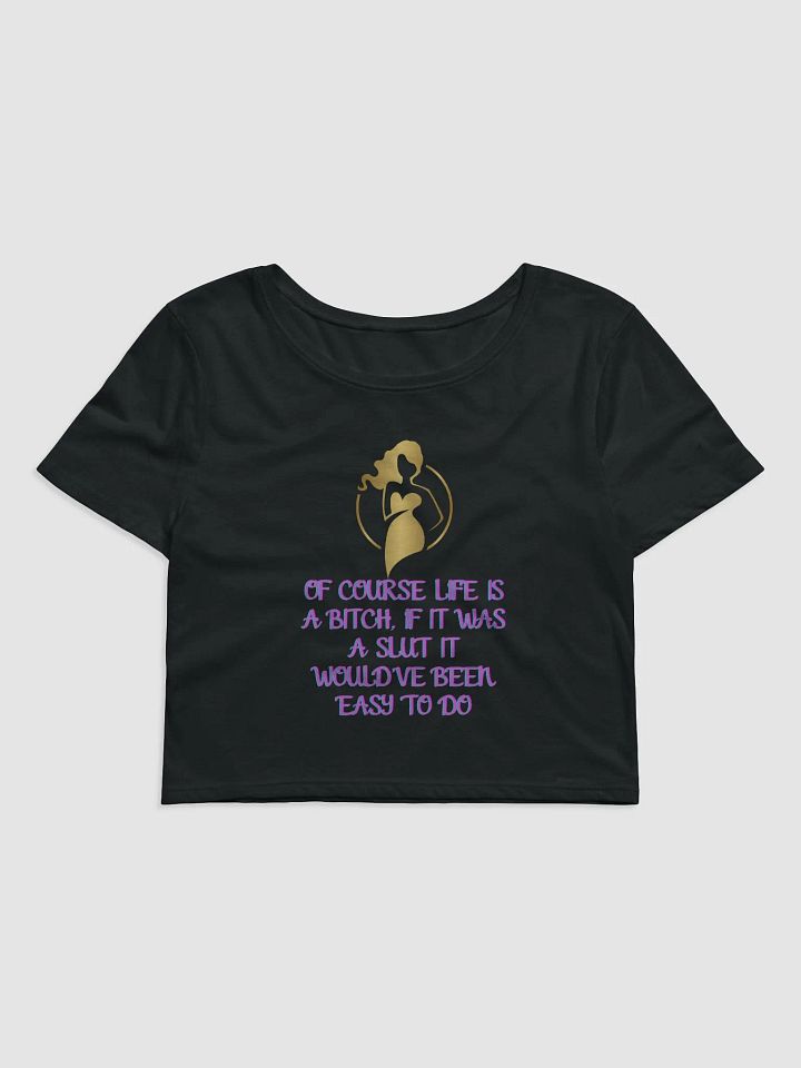 Golden Silhouette Women's Crop Tee product image (1)