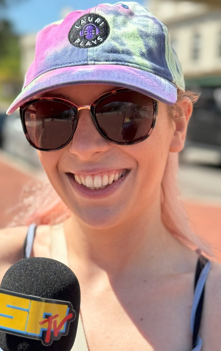 LauriPlays Sportsman Tie-Dye Dad Hat product image (1)