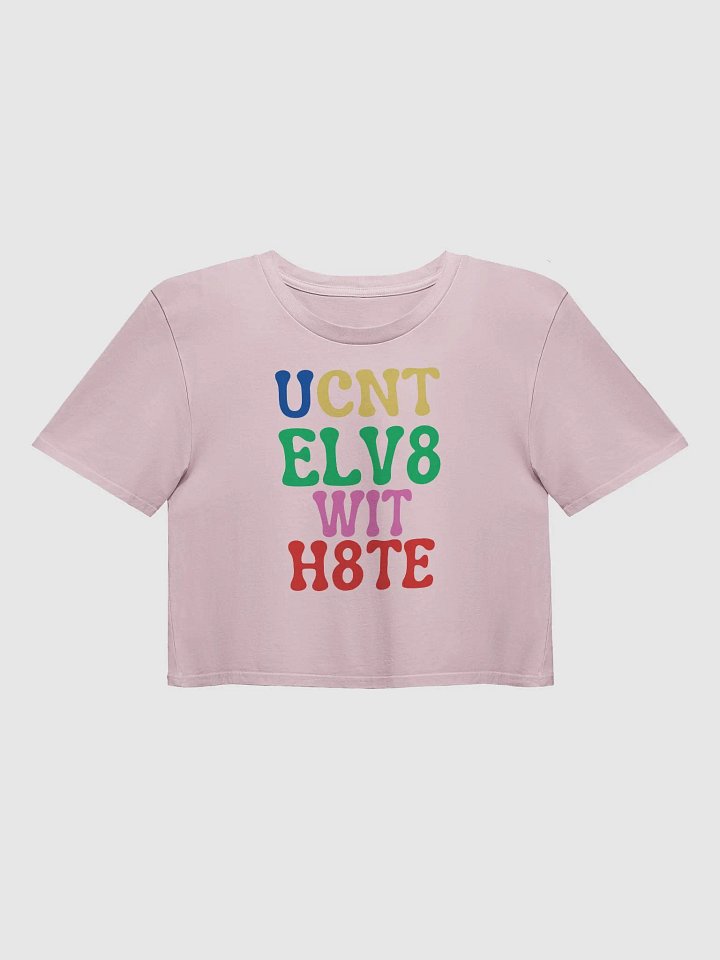 UCNTELV8WITH8TE CROP TOP SHIRT product image (33)