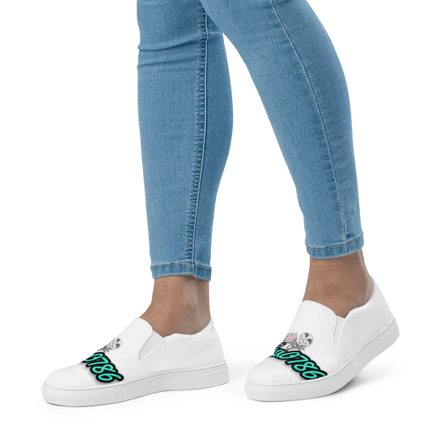 Pika0786 Gaming Winged Faces Women's Slip-On Shoes product image (6)
