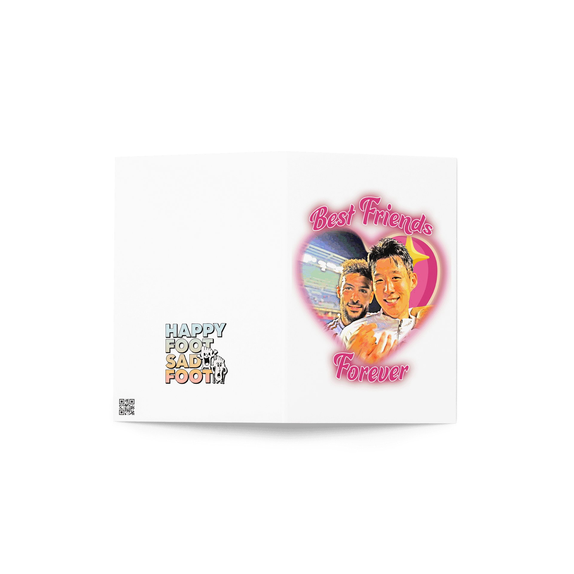 Son Heung-min / Denis Bouanga BFF Greeting Card product image (4)