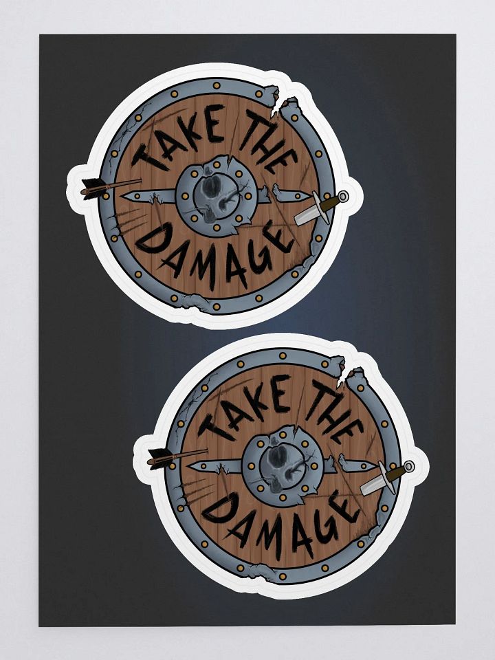 TTD Kiss Cut 2 Sticker Sheet product image (2)