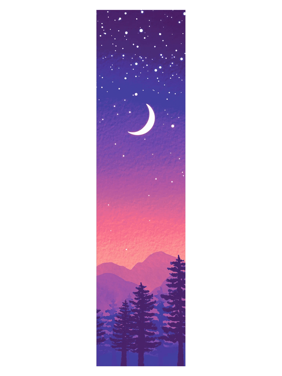 Lavender Sunset - 15" sticker product image (2)