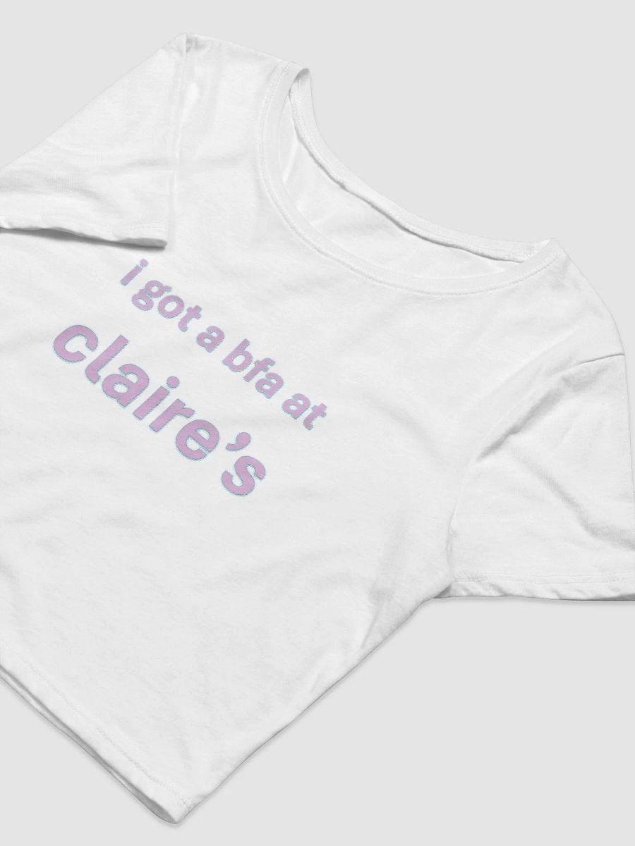 Claire's Lobotomy Crop Top product image (5)