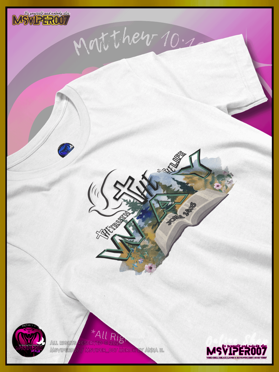 T-Shirt - MsViper007's "The Way" Comfort T-shirt By Anna H. product image (3)