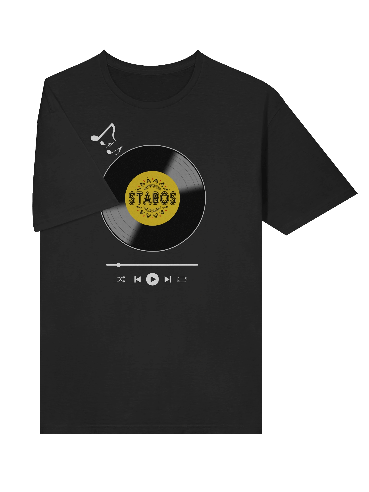 Retro Stabos Vinyl Record Music T-Shirt product image (5)