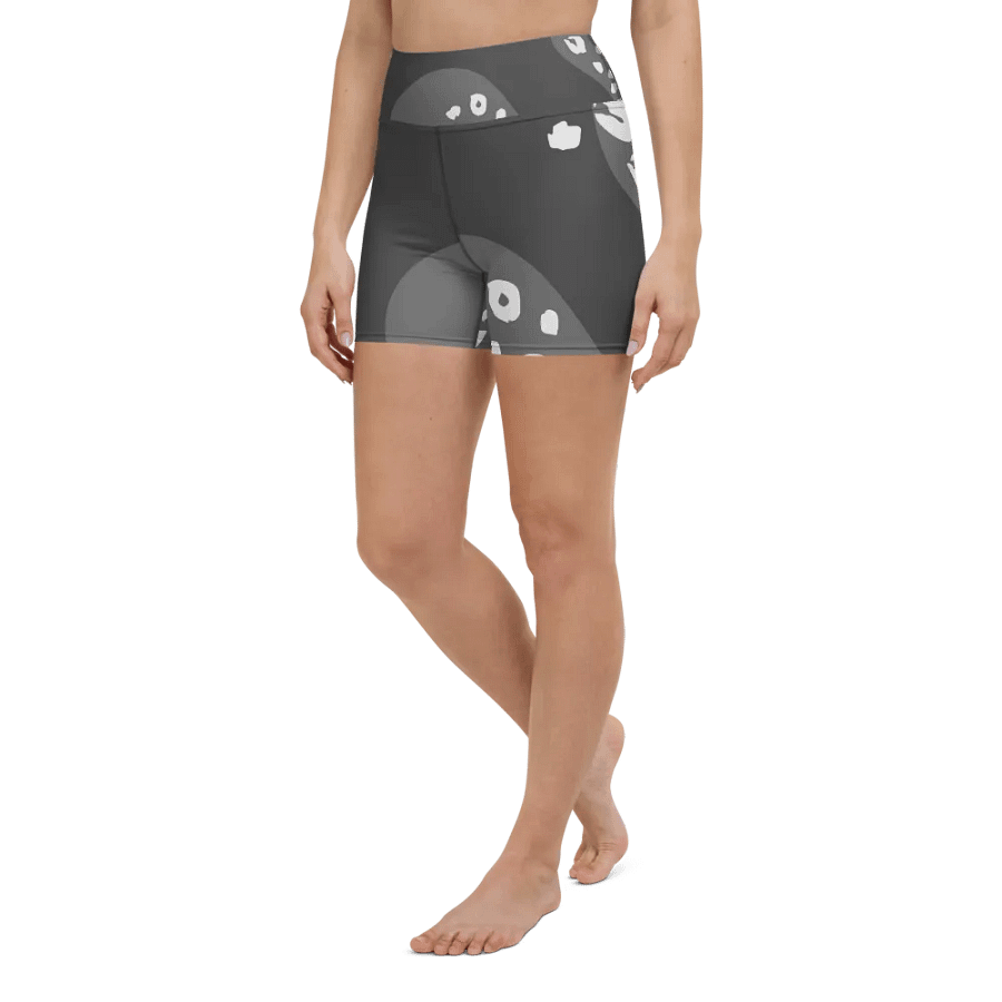 Grey Mirage Yoga Shorts product image (5)