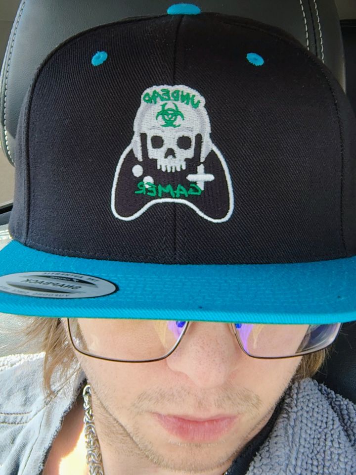 Undead Gamer Snapback Cap product image (2)