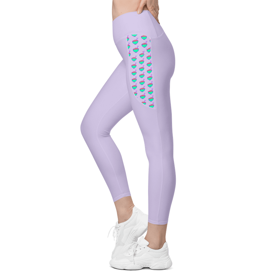 Noodle Crew Leggings! w/ Pockets! (Purple) product image (3)