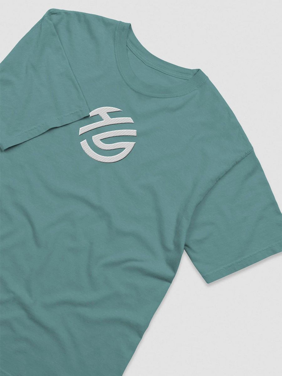 HS Teal Vintage Comfort: Garment-Dyed Cotton T-Shirt product image (3)