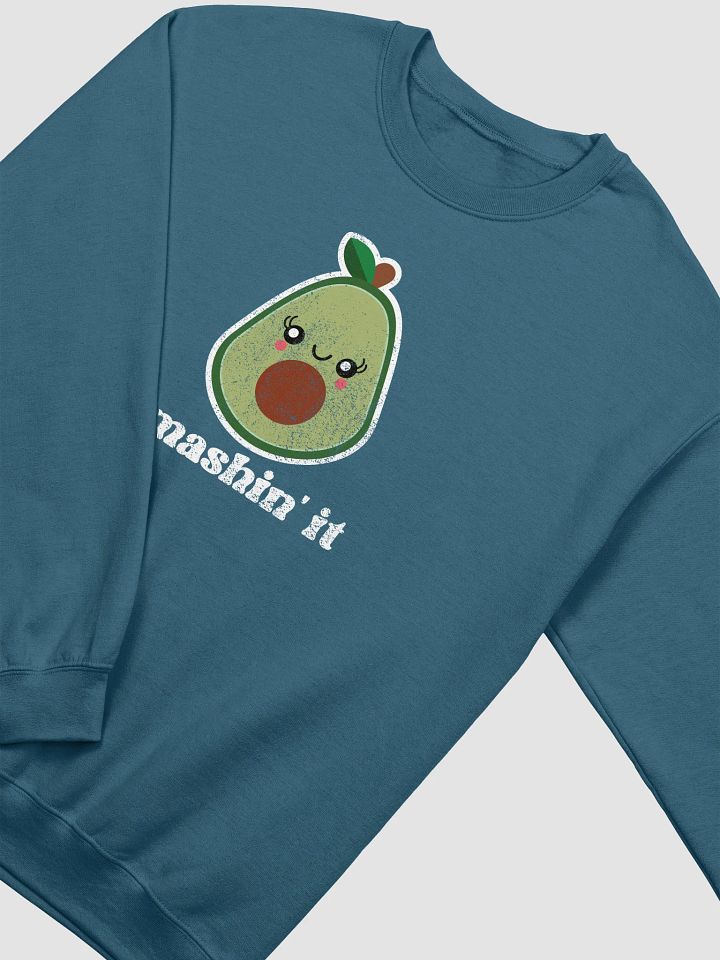 Avocado Kawaii Style Crewneck Sweatshirt product image (18)