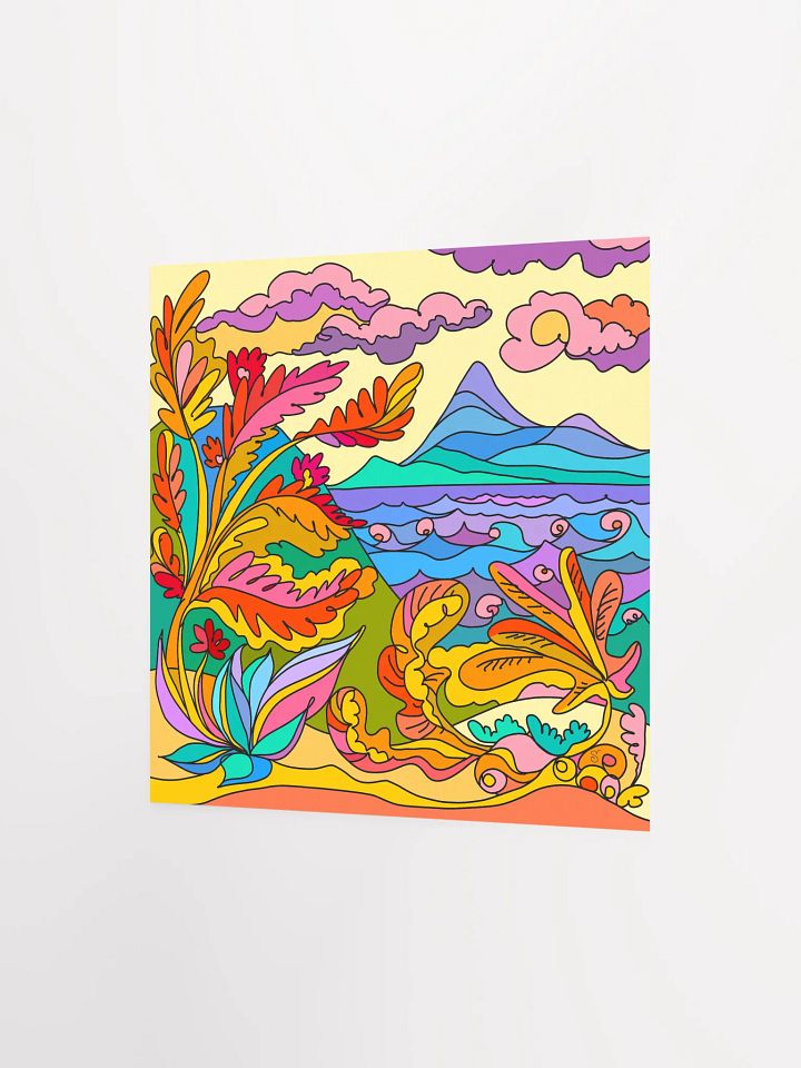 Vivid Matte Paper Poster: Transform Your Space! - Paradise Landscapes No. 2 product image (2)