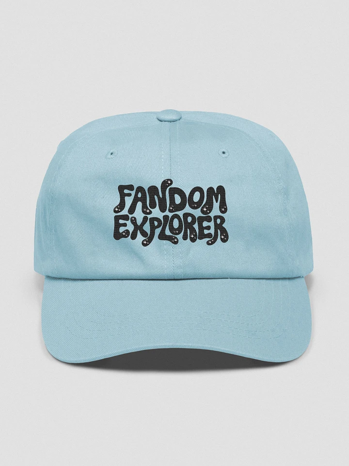 Fandom Explorer Baseball Hat (Black Font) product image (3)