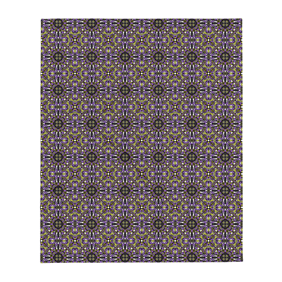 Non-Binary Abstract Cozy Blanket product image (2)