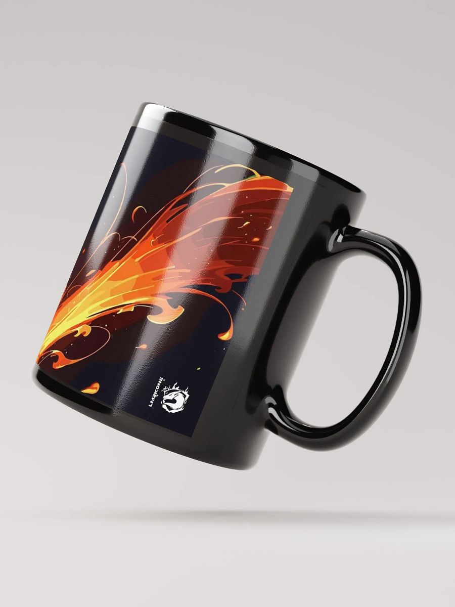 Inferno Flow Black Mug product image (4)