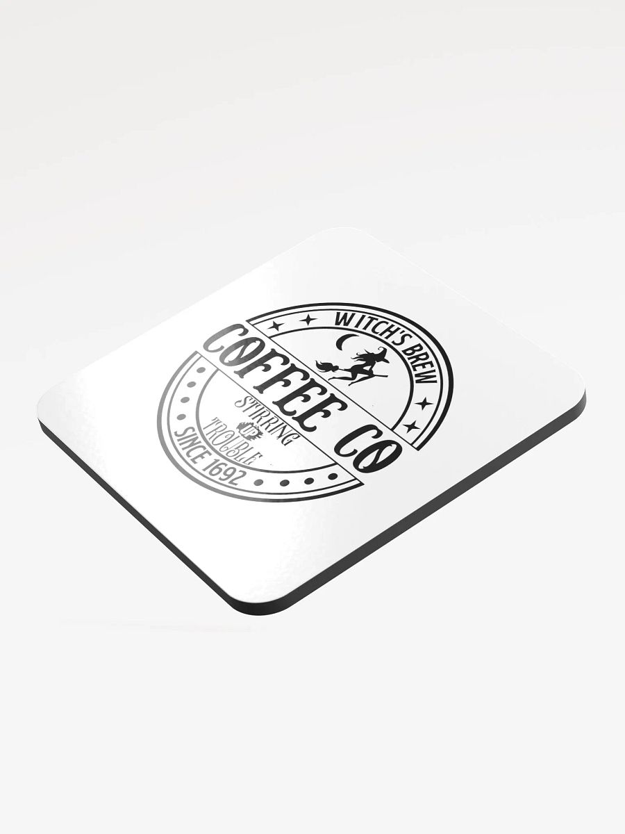 Witch's Brew Coffee Co. Glossed Cork Coaster product image (3)