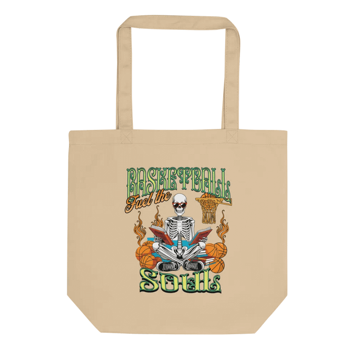 Basketball Fuel The Soul Skeleton Tote Bag product image (1)