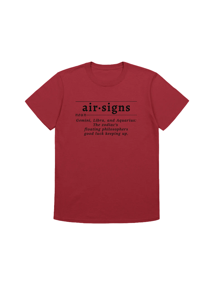 Air Signs Def Unisex Tee v2 product image (1)