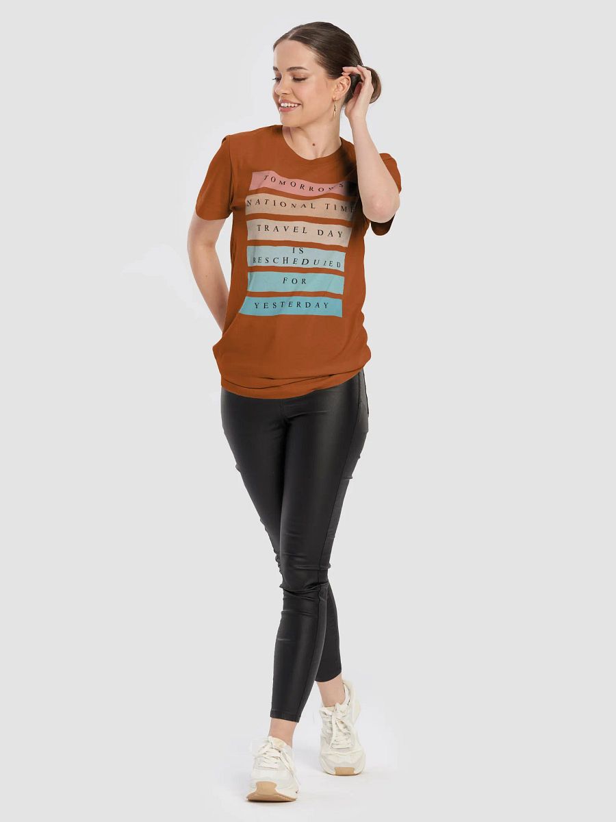 Tomorrows National Time Travel Day T-Shirt product image (3)