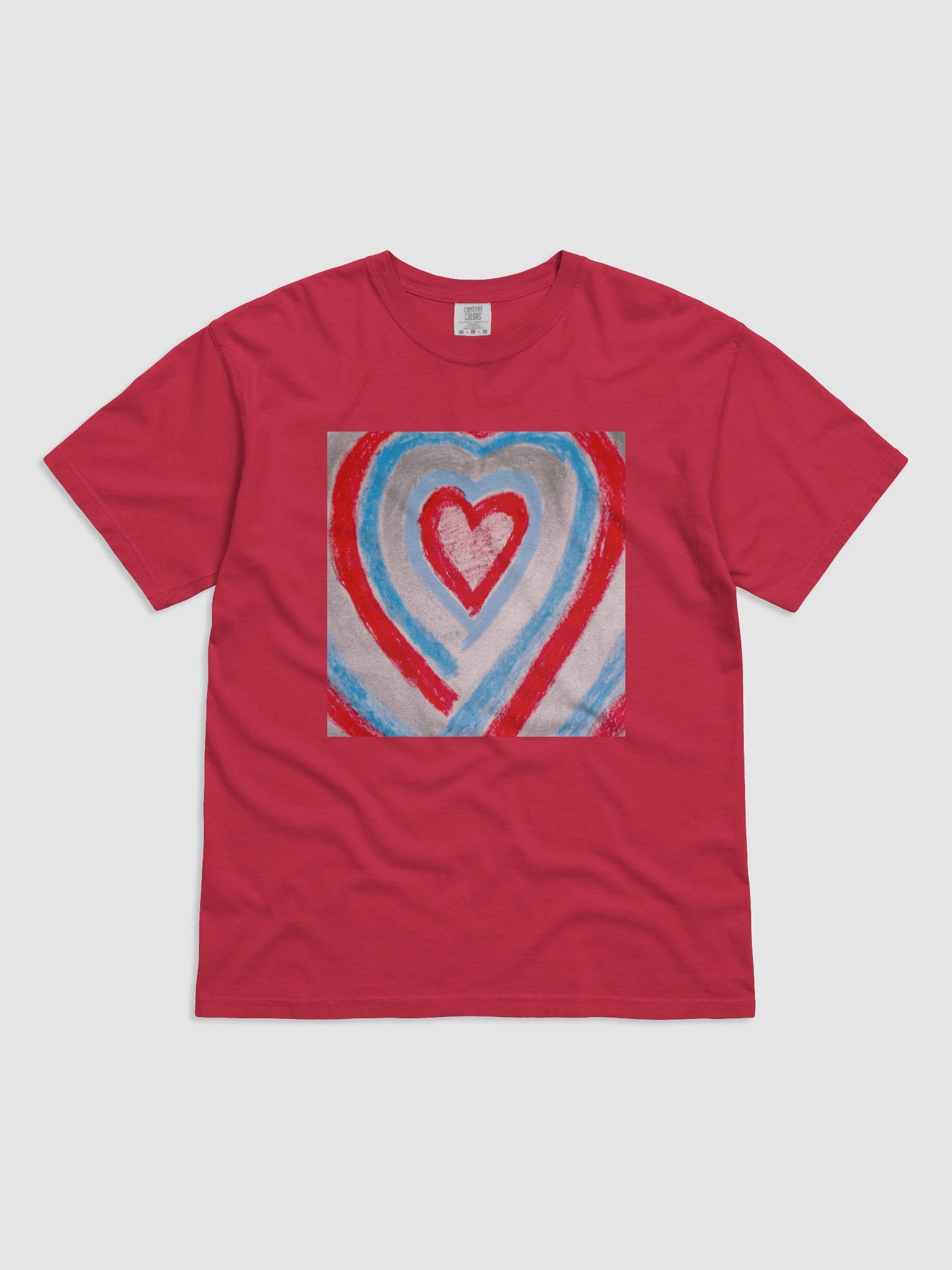 Vibrant Heart Layers T-Shirt product image (2)