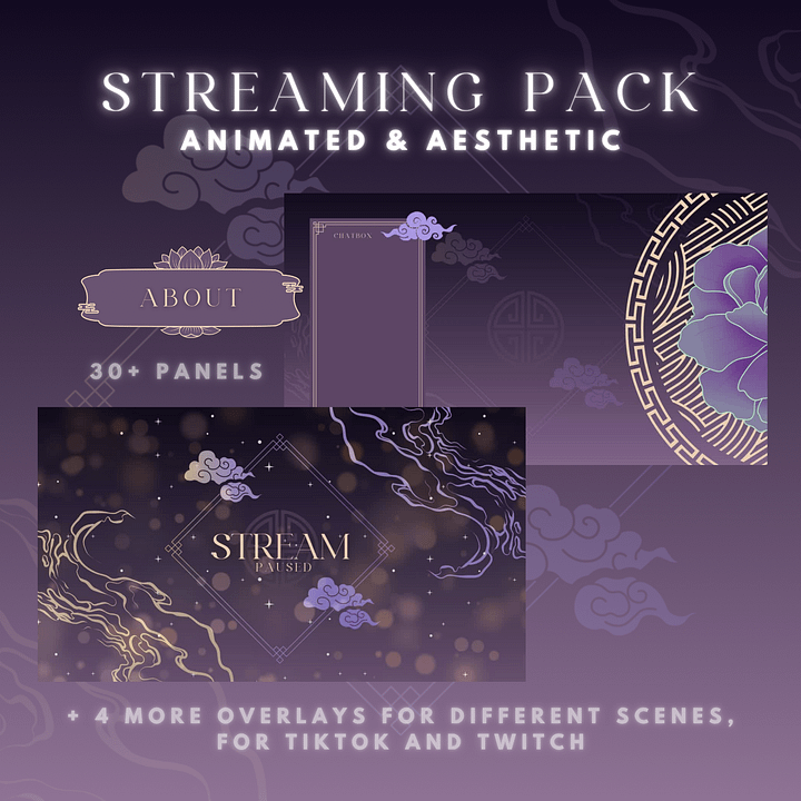 Animated Pack | Asian Atmosphere | Purple product image (1)