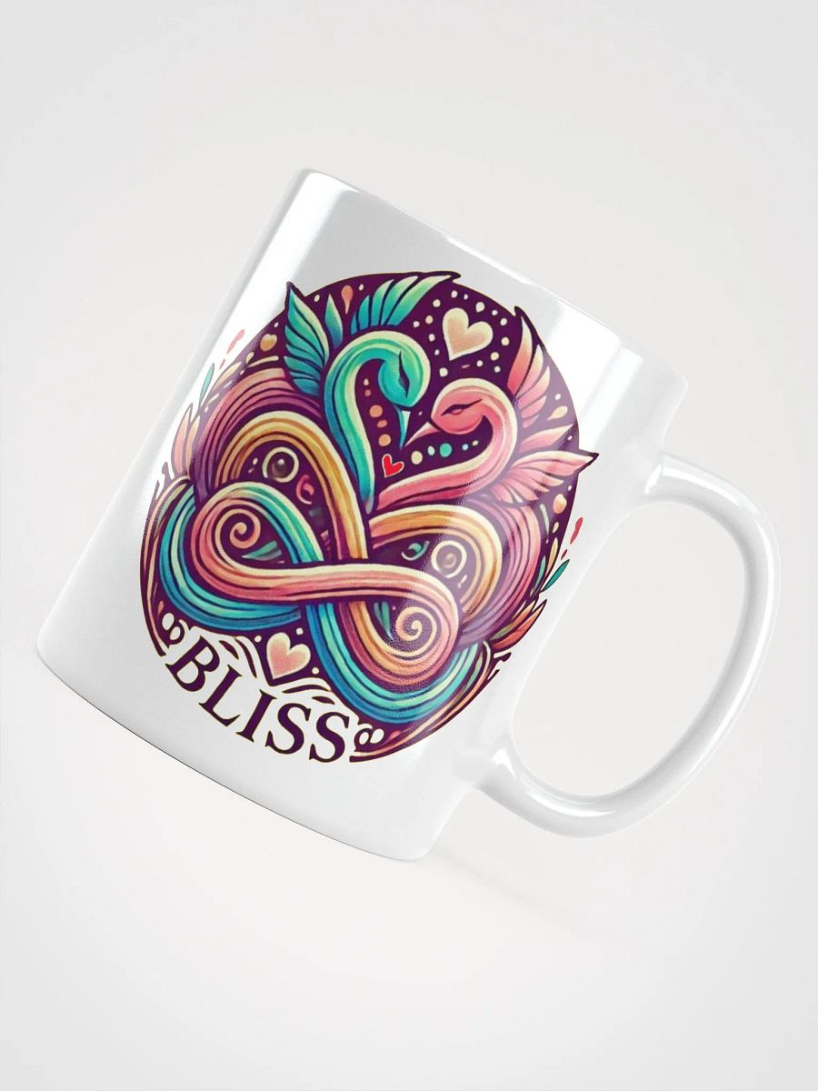 Blissful Swan Heart Mug product image (13)