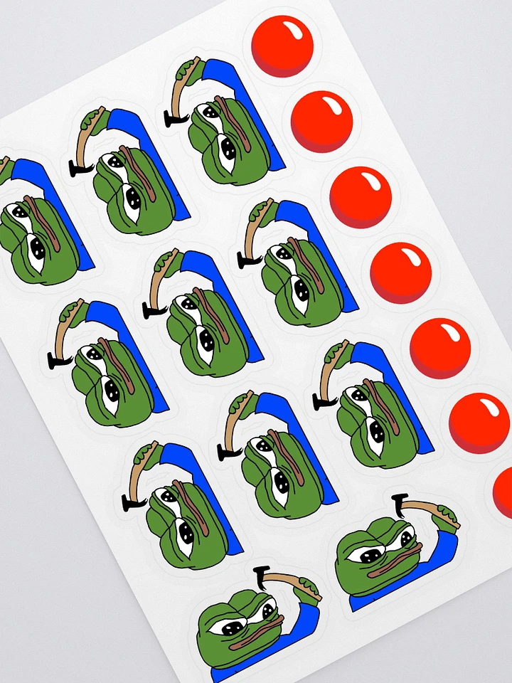 Stickers! - Pepe Hammer Pack! product image (1)