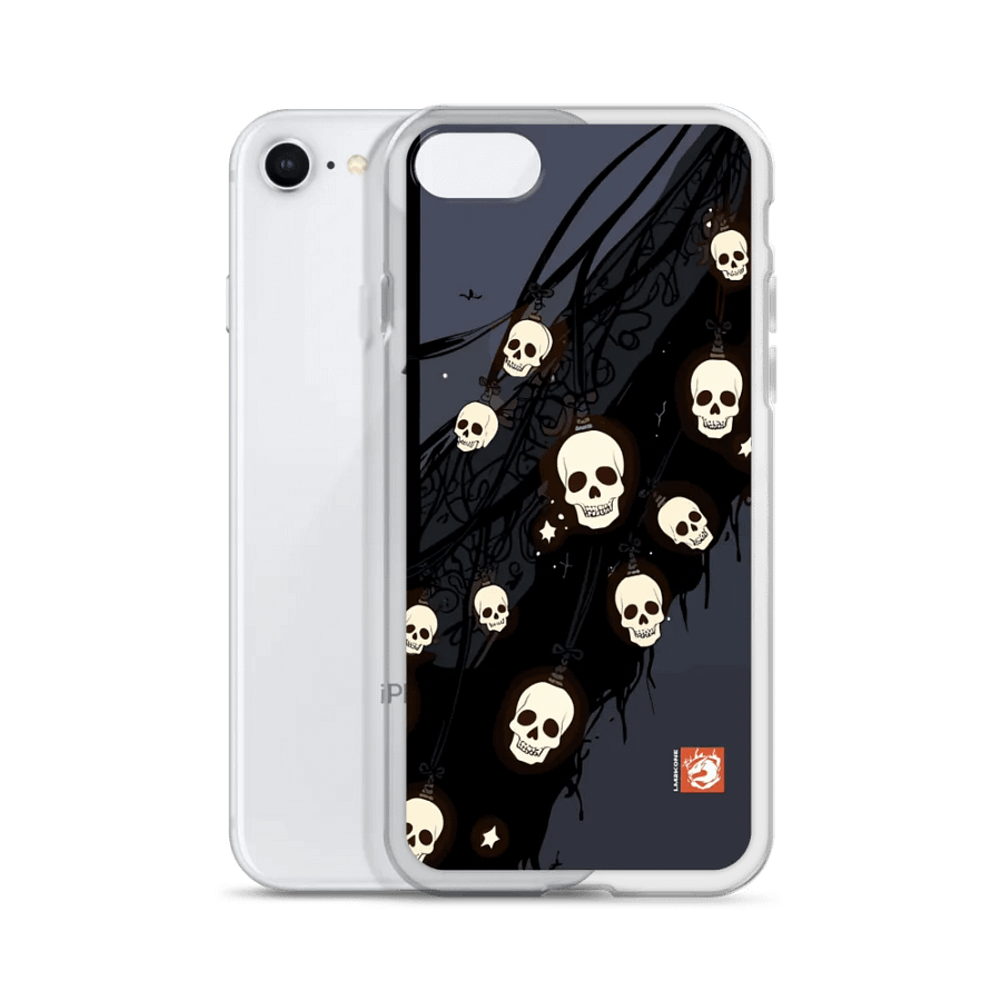 Skull Dark Pattern iPhone® Case product image (51)