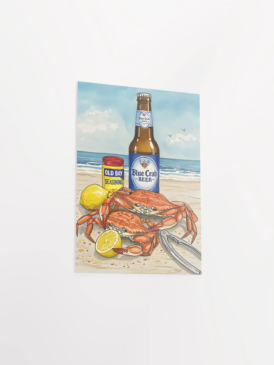 Old Bay and Blue Crab Bliss Poster product image (15)