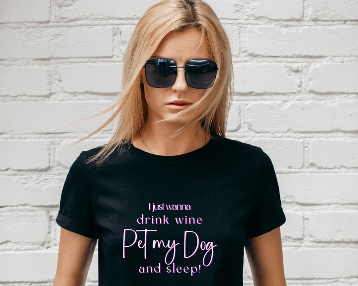 Dogs, Wine, and Sleep, the Pawfect Combo product image (1)