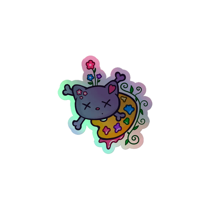 Kizune Palette | Holo Sticker product image (1)