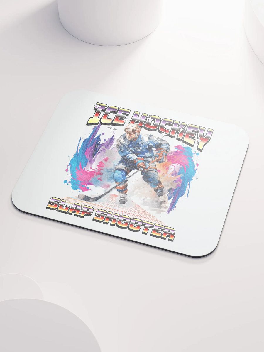 Ice Hockey Slap Shooter Dynamic Mouse Pad product image (3)