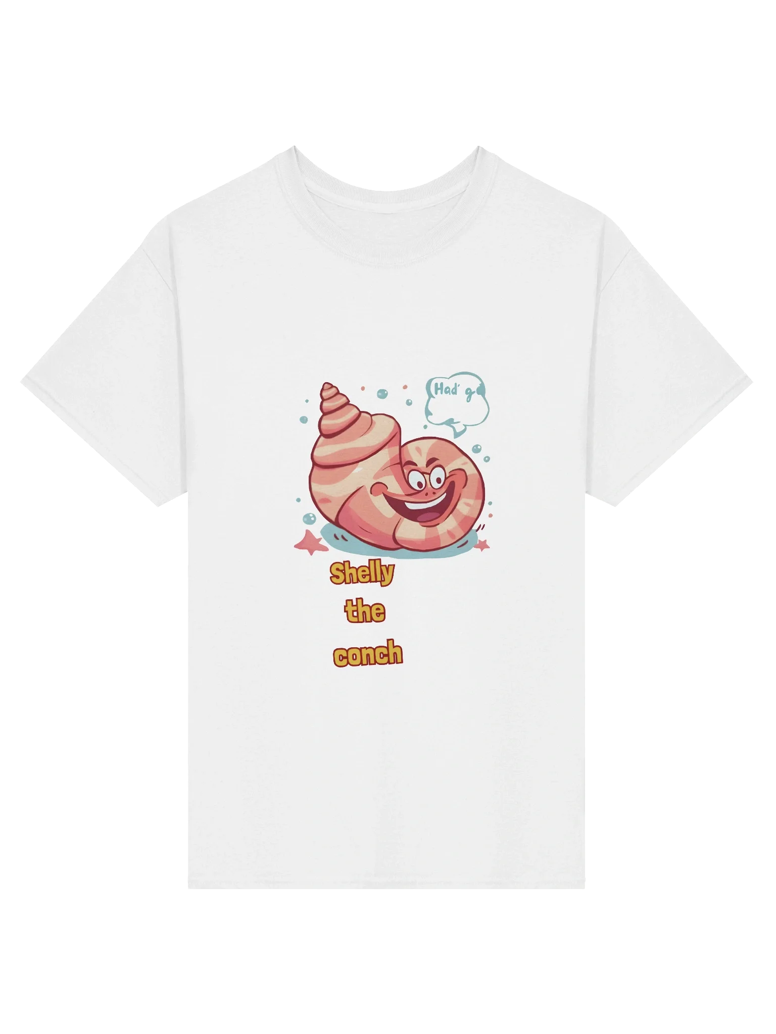 Shelly the Conch Happy T-Shirt product image (1)