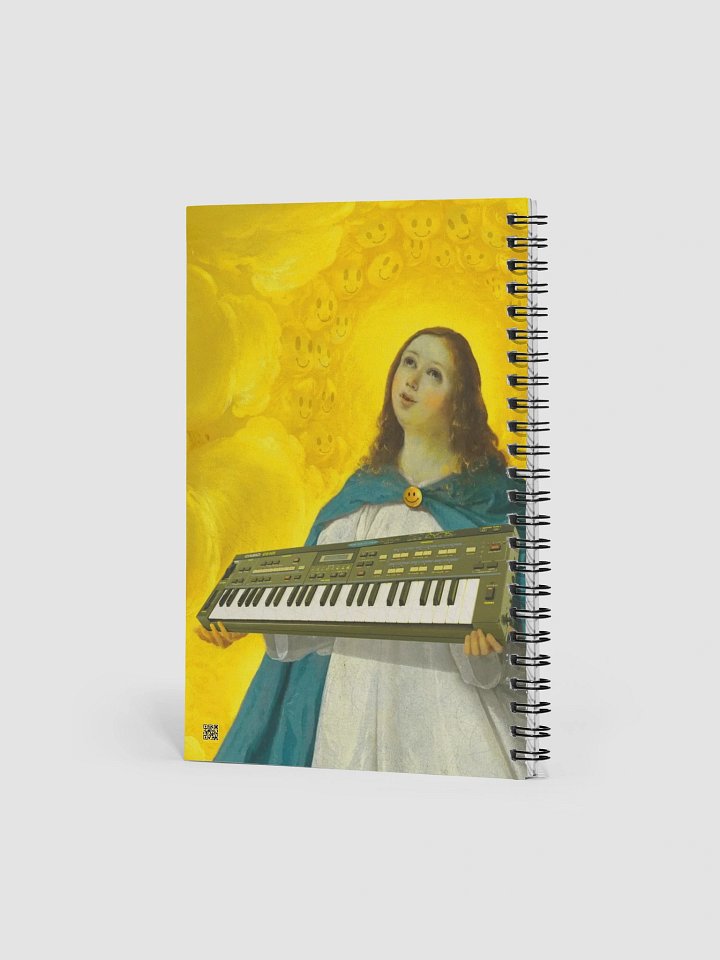 Immaculate conCZeption by Frank Fonik, EDM Techno Casio cz-101, Spiral Notebook product image (2)