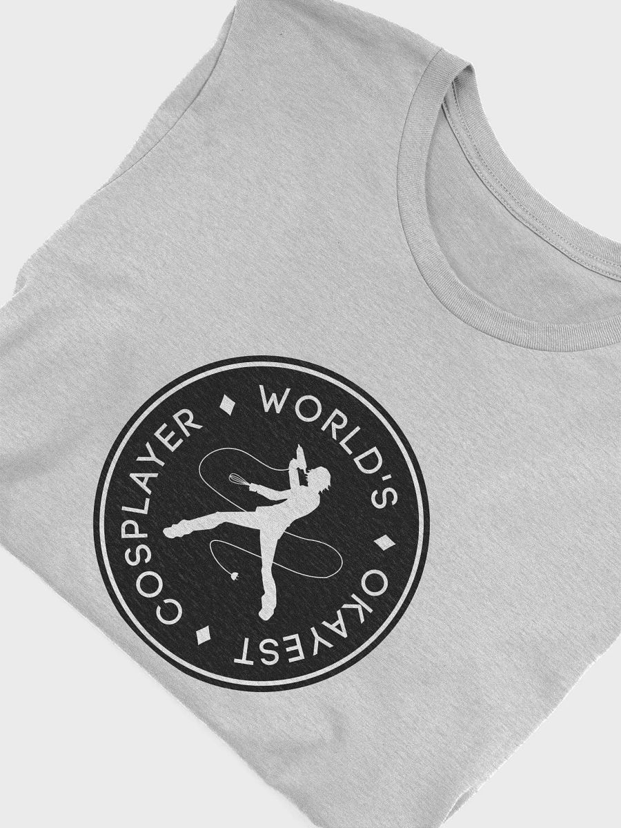 Unisex tee - World's Okayest Cosplayer (pastel) product image (5)