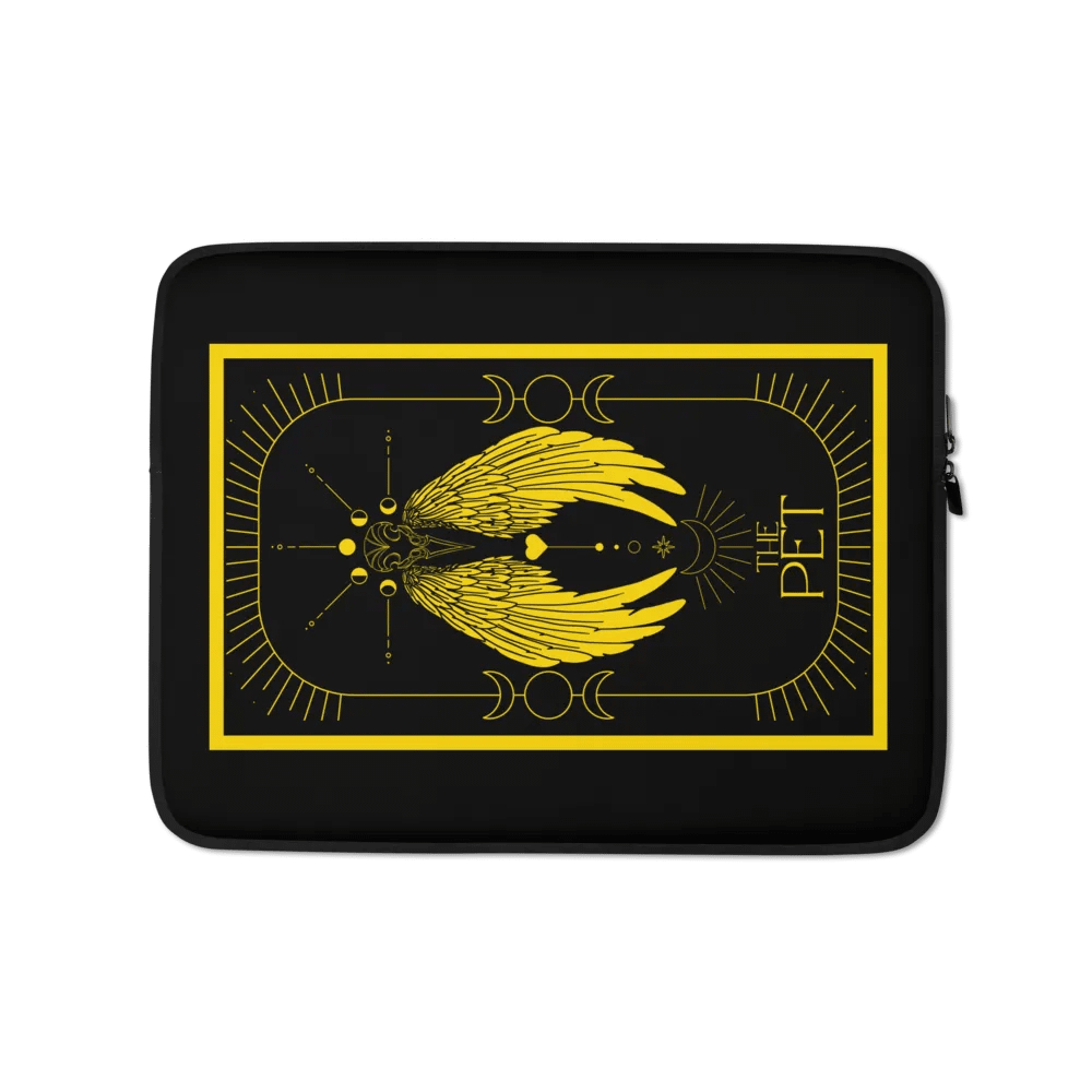 The Pet Gold Laptop Sleeve product image (1)