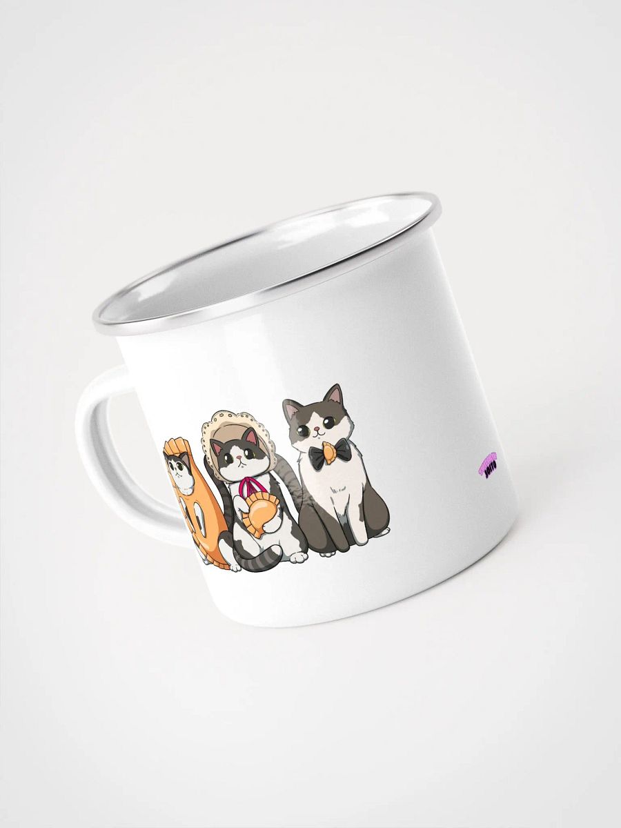 Pierogi Kitties Enamel Mug product image (4)