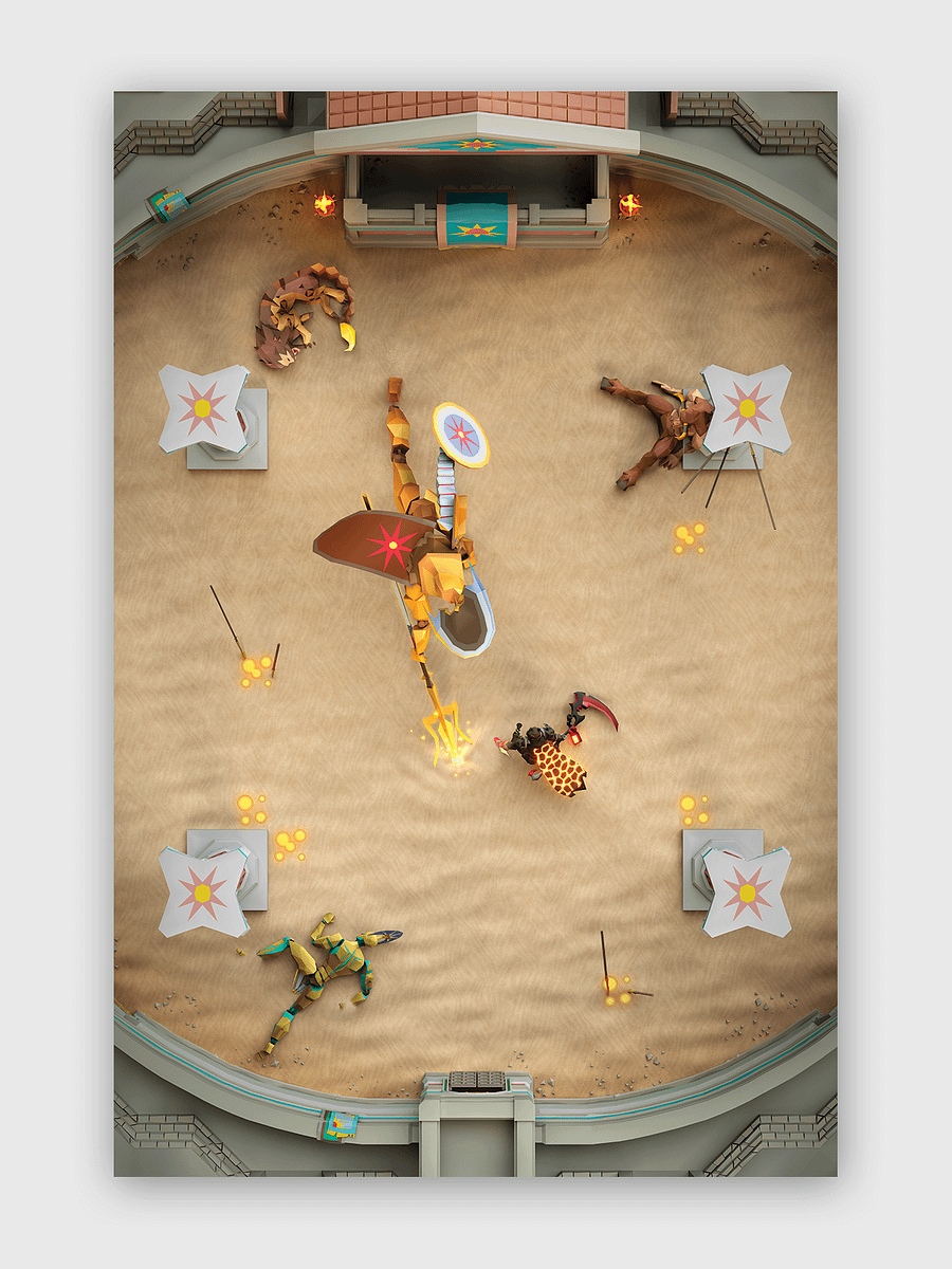 Into the Fray | Fortis Colosseum Poster product image (2)