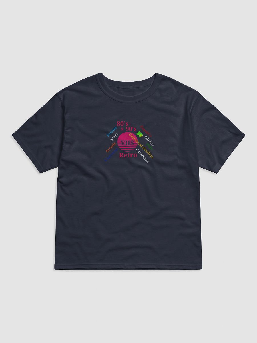 Retro Nostalgia VHS Circle T-Shirt product image (1)